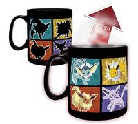 ABYstyle Taza térmica Eevee Pokémon – Cerámica 460 ml – Cambia de color – Caja de cartón
