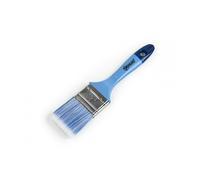 POLAX, modelo IN-AW-03-009, Brocha angular acrílica 50 mm, ideal para cortes rectos, bordes definidos y superficies medianas, cerdas sintéticas, mango ergonómico, gran cobertura
