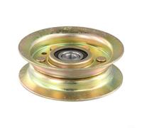 Polea tensora plana de acero resistente de 3-7/8 pulgadas de diámetro para DYT4000 para GT3000 LT1000 LT2000 con cubierta de 42 pulgadas reemplaza 532173437 165888 reparación de maquinaria de jardín