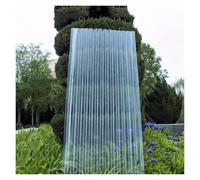Policarbonato Placas Transparente, Láminas de Techo para Invernadero | Aislamiento Térmico y Acústico para Jardines, Patios, Pérgolas y Techos(4.92x49.2ft/1.5x15m)