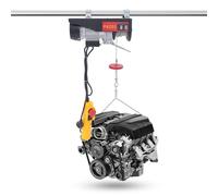 Polipasto eléctrico 550W, andamio de cabrestante aéreo, Grúa e-Hoist 220V, con Controlador Remoto inalámbrico, protección Grado IP40, para Garaje almacén Planta de elevación Planta agrícola