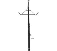 Polipasto para enganche de camión, con capacidad de carga de 300 libras, ideal para izar piezas de caza (ciervos), con receptor de 2 pulgadas, eje giratorio de 360 grados y altura ajustable. Incluye u
