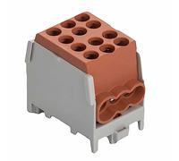 Pollmann HLAK 25-1/4 M2 - Terminal de derivación para cables principales, color marrón