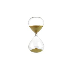 POLSPOTTEN Reloj de arena Ball M 30 cm Dorado