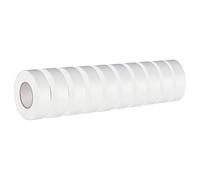 Poly Pool PP0517.10 Nº 10 rollos Cinta aislante 19 x 25 mm blanco