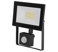 POLY POOL PP3137 Proyector Luz LED de Exterior Portátil 10W 970LM Foco con Sensor Crepuscular con Estribo de Fijación Regulable Faro LED Externo Impermeable de Garaje Obra Campamento