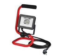 POLY POOL PP3138 Proyector Luz LED de Exterior portátil 10W 970LM Foco LED de Exterior Impermeable con Soporte y Manga Foco con Cable 2m Faro LED Externo de Garaje Obra Campamento
