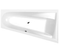 Polysan - Bañera asimétrica CHIQUITA R, 170x100x45 cm, derecha, blanca 92619