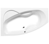 Polysan - Bañera asimétrica MAMBA L, 160x95x44 cm, izquierda, blanca 27111