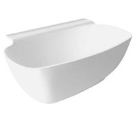 Polysan - Bañera independiente NIGRA, 158x80x59 cm, blanca 82511