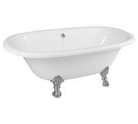 Polysan - Bañera independiente Regata, 175x85x61 cm, patas cromo mate 10231