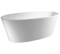 Polysan - Bañera independiente TESS, 157x70x67 cm, blanca 99613