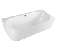 Polysan - Bañera Sussi R, 160x70x50 cm, diseño de derecha, blanco 90191R