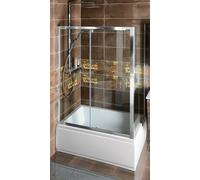 Polysan Deep pared de mampara 75 cm una pieza cromo brillo/vidrio transparente MD3116
