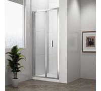 Polysan Easy Line - Puerta de ducha plegable 70 cm, cristal transparente EL1970