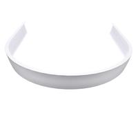Polysan Isa - Panel frontal para plato de ducha 90, blanco 50812
