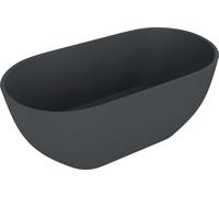 Polysan Reduta - Bañera exenta, 150x75 cm, antracita mate 71843.51