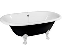 Polysan Regata bañera exenta 175x85 cm oval bicolor 10261