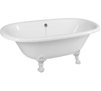 Polysan Regata bañera exenta 175x85 cm oval blanco 10221