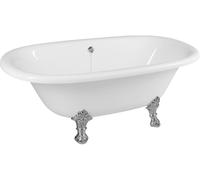 Polysan Regata bañera exenta 175x85 cm oval blanco 10231