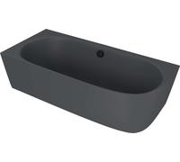 Polysan Sussi - Bañera 160x71 cm, izquierda, antracita mate 90191L.51