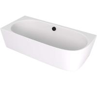 Polysan Sussi - Bañera 160x71 cm, izquierda, blanco mate 90191LMAT