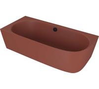 Polysan Sussi - Bañera 160x71 cm, izquierda, marrón mate 90191L.71