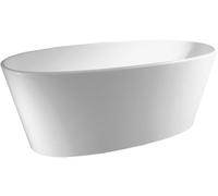 Polysan Tess bañera exenta 157x70 cm oval blanco 99613