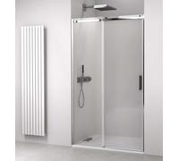 Polysan Thron - Puerta de ducha Square 110 x 200 cm, Antidrop, cristal transparente/cromo TL5011-5002