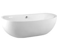 Polysan Zasu bañera exenta 180x81 cm oval blanco 69611