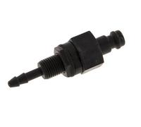 POM DN 5 Tapón de acoplamiento 4 mm Mampara de pilar de manguera Doble cierre