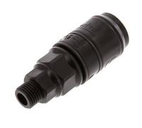 POM DN 7.2 Enchufe de acoplamiento G 1/4 pulgadas rosca macho