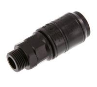 POM DN 7.2 Enchufe de acoplamiento G 3/8 pulgadas rosca macho