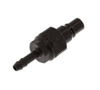 POM DN 7.2 Tapón de acoplamiento 6 mm Pilar de manguera Doble cierre