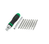 Pomo de broca de destornillador de 1/4". TOPTUL 7/16 ", 1/4 " y 5/16 " (adaptador) con puntas