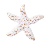 Pomo de Estrella de Mar Blanco para Cajón y Armario, Hierro