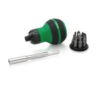Pomo del destornillador 10mm TOPTUL 1/4 " con puntas (8 Pieza)