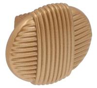 Pomo para muebles de zamak. Diámetro: 31 mm. Color: Oro Milan. Lote de 25 unidades