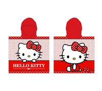 Poncho toalla hello kitty microfibra