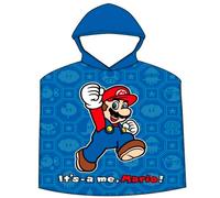 Poncho toalla super mario bros algodon