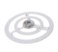Pongnas Reemplazo de Tablero de Luz LED para Ventilador de 13,2 Pulgadas - Panel de Luz Redondo para Ventilador de Techo de Montaje Empotrado con 3 Temperaturas de Color - Tablero de Cableado para