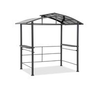 Ponta 2.4 x 1.5m barbacoa metálica gazebo Garden Point