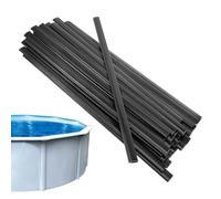 Pool Locking Strips - 38-Piece Overlap Liner Installation Attachments | Pool Overlap Clips for Garden Backyard Lawn Park Courtyard Playground Water Sports