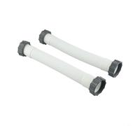 Pool Sand Filter Hose 16in Leak-Proof PE Plastic(2PACK) | Leak- para proof PE plastic, construction, prevents water loss, fits standard pumps