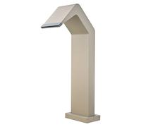 Poolimex Cascada de agua Niagara (L x An x Al: 5,5 x 15 x 68 cm, Acero inoxidable, Moka)