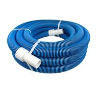 POOLMAVEN Manguera de vacío manual para piscina, 40 pies x 1-1/2 pulgadas | Con construcción de EVA enrollada en espiral, resistente a los rayos UV y a los químicos, puño giratorio sin torceduras para