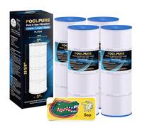 POOLPURE CX580XRE Filtro de piscina sustituye a Hayward C580E, PA81-PAK4, Ultral-A3, Unicel C-7483, Hayward SwimClear C3020, C3025, C3030, Filbur FC-1225, FC-6425, 4 x 81 pies cuadrados. Cartucho, L x