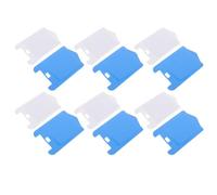 POPETPOP 12 Piezas Cartuchos Adhesivos de Doble Cara para Trampas de Insectos Voladores, Diseño Fácil de Reemplazo, Material Abs Azul, Adecuado para Espacios Interiores y Áreas de
