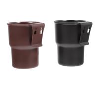 POPETPOP 2 Piezas Organizador de Residuos y Portavasos de Agua para Coche Cubo de Basura Portátil de Abs en Forma Cilíndrica Adecuado para Celebración Verano