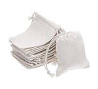 POPETPOP 24piezas Algodón Cordón Bolsas Pequeñas de Tela para Obsequio Bolsitas de Algodón Reutilizables para Guardar Cosas para Comunion